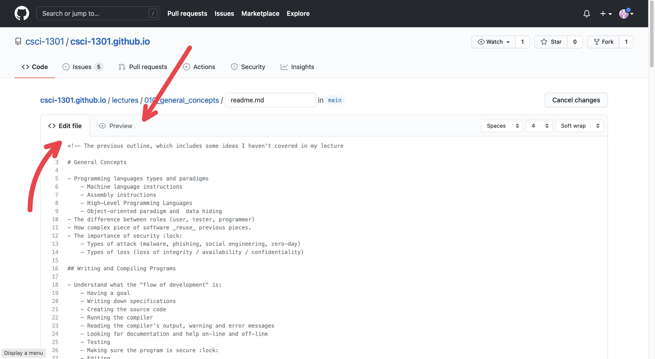 “Editing vs Previewing”